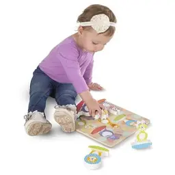 Розвиваюча іграшка Melissa&Doug Формовий пазл Сафарі (MD1886) - мініатюра 3