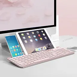 Bluetooth-клавіатура Xiaomi MiiW (MWBK01) рожева - мініатюра 3