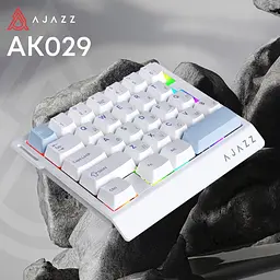Клавіатура Ajazz AK029 Ice Island магнітні перемикачі біла/синя (AK029-I-WB) [175687] - мініатюра 6