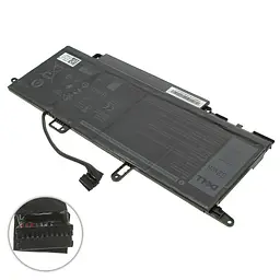 Акумулятор для ноутбука Dell NF2MW (Latitude 9410) 7.6V 6500 mAh 52Wh Black (7146W) - мініатюра 2