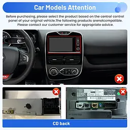 Автомагнітола Android 15 4/64GB для Renault Clio 2013–2018 з CarPlay - мініатюра 8