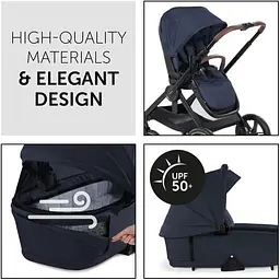 Універсальна коляска 2 в 1 Hauck Walk N Care Dark Navy Blue, темно-синя (16545-4) - мініатюра 6
