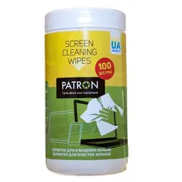 Серветки Patron for TFT/PDA/LCD 100pcs (F3-027) - мініатюра 2