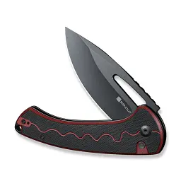 Ніж Sencut Squiggy, Burgundy/Black G10, Darkwash (S24082A-3) - мініатюра 3