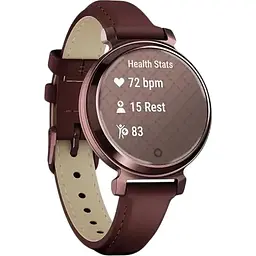Смарт-годинник Garmin Lily 2 Classic Dark Bronze with Mulberry Leather Band (010-02839-03) - мініатюра 7