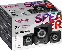 Акустична система 2.1 Defender Z4, 11 Вт, USB - мініатюра 2