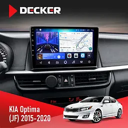 Штатна магнітола KIA Optima, K5 2015-2020 Decker D10-006 4x64, 4G Decker (НФ-00009499)