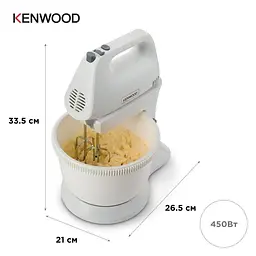 Міксер Kenwood Chefette Lite HMP32.A0WH - мініатюра 5