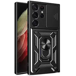 Чохол Ummi Camshield Serge Ring для Samsung Galaxy S26 Ultra Чорний / Black