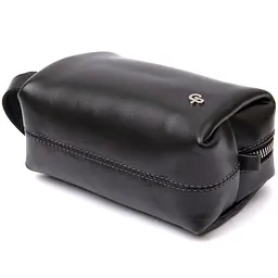 Чоловіча шкіряна косметичка GRANDE PELLE 17х10.5х7 см acs0018586 - мініатюра 4