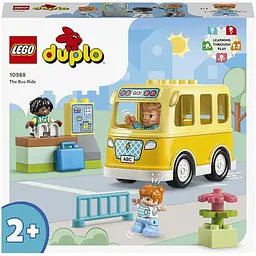 Конструктор LEGO DUPLO Поездка на автобусе 16 деталей (10988)