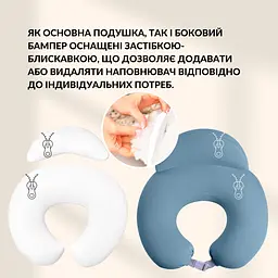 Подушка для годування Sei Design диванчик м'ята 60х70х16 см (8000036177_мята) - мініатюра 3