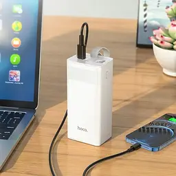 Портативна батарея Hoco J86 40000 mAh White - мініатюра 4