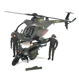 Ігровий набір Elite Force Багатоцільовий гвинтокрил MH-6 (101860) - мініатюра 2