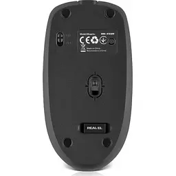 Комп'ютерна мишка Real-El RM-455W Wireless/Bluetooth Black/Gray (EL123200047) - мініатюра 8