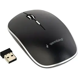 Миша Gembird MUSW-4BS-01 Wireless Black