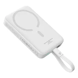 Зовнішній акумулятор Baseus Magnetic Mini Wireless Fast Charge Power Bank Type-C Edition 10000mAh 30W Stellar White (P1002210B223-00) - мініатюра 6