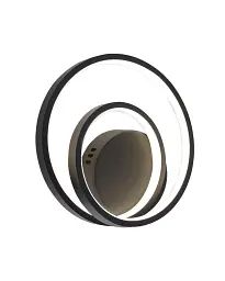 Бра, настінний світильник Goldlux 331854 Zefira LED 1x15W 4000K 1800Lm IP20 чорний - мініатюра 3