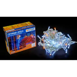 Гірлянда Delux ICICLE 108LED 2x1 м Жовтий flash Білий/Білий IP44 (90015177) - мініатюра 2