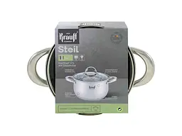 Каструля KRAUFF зі скляною кришкою 1,7л 16см - мініатюра 6