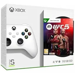 Microsoft Xbox Series S 512Gb + UFC 5 (англійська версія)
