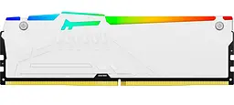 Модуль пам'яті Kingston Fury DDR5 16GB 5600MHz Beast White RGB XMP (KF556C40BWA-16) - мініатюра 2