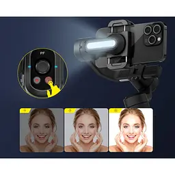 Стабілізатор відеозйомки AOCHUAN Smart S2 Black (AOCHUAN-SMARTS2-B) [119270] - мініатюра 7