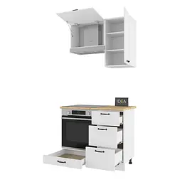 Комплект кухоннний Idea Н-23 100 см Білий - мініатюра 2