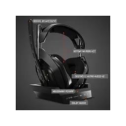 Навушники бездротові з док-станцією Logitech ASTRO Gaming A50 + Base Station 939-001682 - мініатюра 8