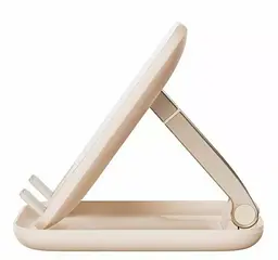 Підставка для гаджетів Baseus Seashell Series Folding Tablet Stand B10451500411-00 Pink - мініатюра 2