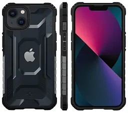 Оригінальний протиударний чохол Spigen Nitro Force для iPhone 13 \| 14 Matte Black (ACS03547) - мініатюра 8