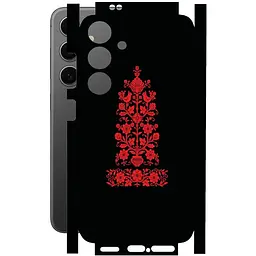 Защитная пленка StatusSKIN для Samsung Galaxy S24 SM-S921 Корпус Винил Вышиванка 1
