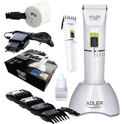 Машинка для стрижки акумуляторна Adler AD 2827 + насадки - мініатюра 7
