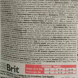 Беззерновий вологий корм для кішок Brit Care Cat pouch ніжна індичка та пікантний лосось 85 г - мініатюра 3
