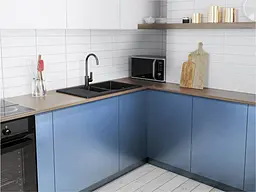 Кухонна мийка Miraggio LAPAS black (0002247) Граніт, Врізна, Чорний - мініатюра 7