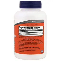 Триптофан Now Foods L-Tryptophan 500 мг 120 вег капсул - мініатюра 2