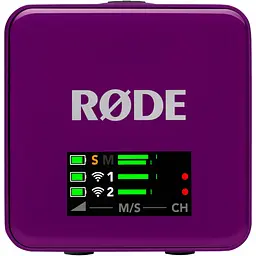 Мікрофонна радіосистема Rode Wireless GO Gen 3 Purple (WIGOGEN3PUR) [170529] - мініатюра 3