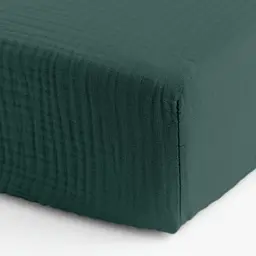 Простирадло на резинці муслін Cosas Asparagus 200х200х20 см (41Muslin_Asparagus_200x200x20) - мініатюра 5