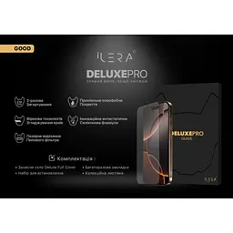Скло захисне iLera DeLuxe Original Glass iPhone 15 (ILFCDL15) - мініатюра 3