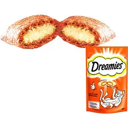 Ласощі для котів Dreamies з куркою 60 г (4008429037894) - мініатюра 3