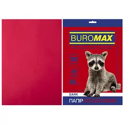 Бумага Buromax А4, 80 г, DARK burgundy, 50 листов (BM.2721450-13)