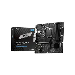 Материнська плата MSI PRO B760M-P DDR4 - мініатюра 2