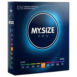 Презервативи My.Size Pro 57, 3 шт.
