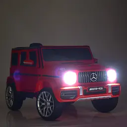 Дитячий електромобіль-джип Bambi M 4214EBLR-2 з музикою та світлом - мініатюра 9