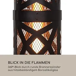 Газовий обігрівач blumfeldt Goldflame Style 11.2 кВт (10035140) - мініатюра 6