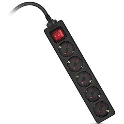 Мережевий фільтр живлення REAL-EL RS-Protect M 5m, black (EL122300030) - мініатюра 9