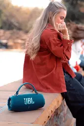 Колонка портативна 2.0 JBL Charge 6, Blue, 45 Вт (30Вт + 15Вт), Bluetooth 5.1, IP67, технологія PartyBoost, USB Type-C, акумулятор 4722 mAh (JBLCHARGE6BLU) - мініатюра 2