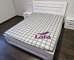 Простирадло на резинці LARA бязь dp11362 160х200х25 - мініатюра 1