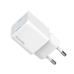 Мережевий зарядний пристрій ColorWay GaN Mini 35W PD Port PPS USB-C Білий (CW-CHS056PD-WT) - мініатюра 5