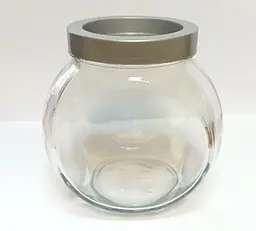 Банка скляна для сипучих Sweet New 1730 мл. з сірою кришкою - мініатюра 3